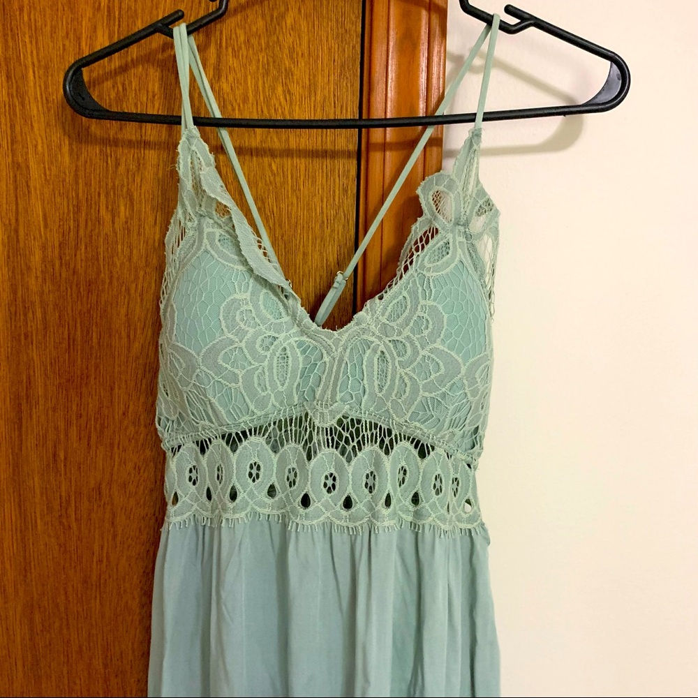 Bra-lette maxi dress